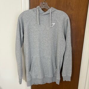 Gray Gymshark hoodie
